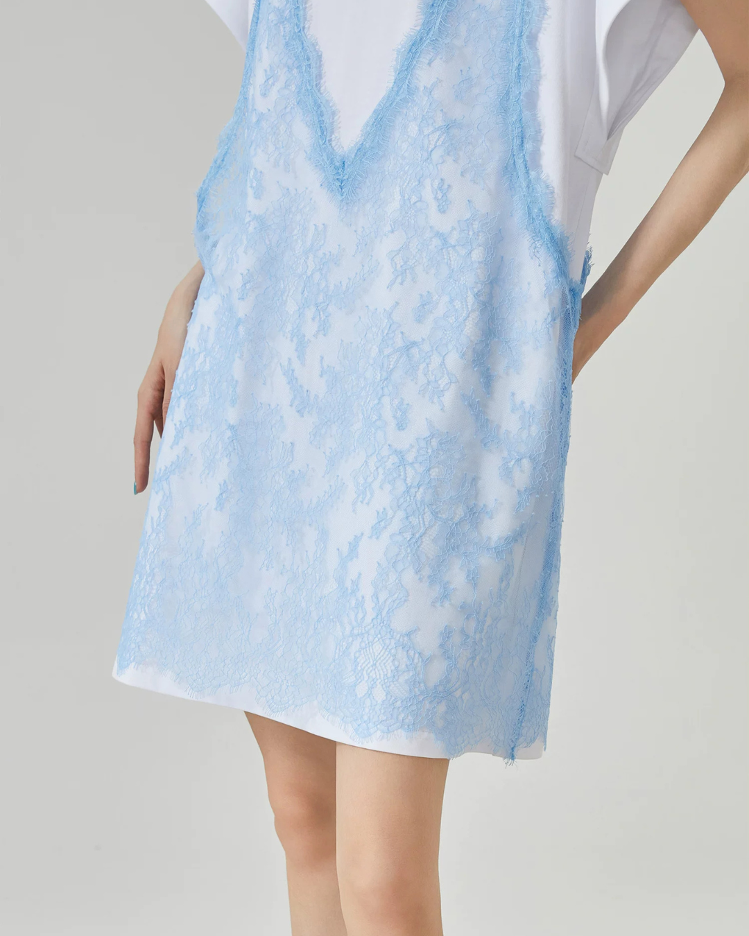 Lace Cami Docking Dress FER0311