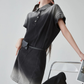 Gradient Polo Shirt Dress FER0156