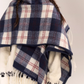 Retro Plaid Shawl Scarf ASG0049