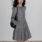 Long-Sleeve Shirt Flare Dress VAS0157