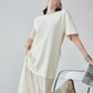Sheer Pleated Docking Dress FER0165