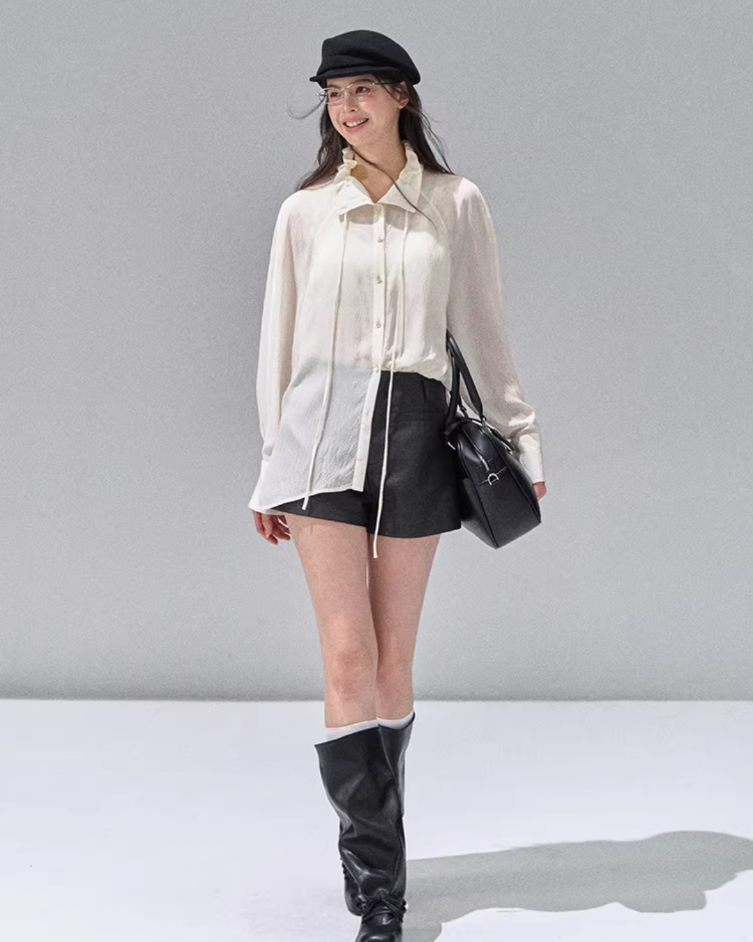 Fluffy Chiffon Shirt RCR0012
