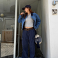 Vintage Washed Collar Denim Jacket CYE0053