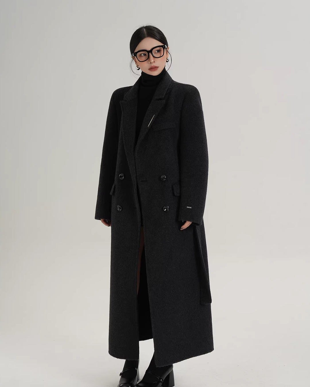 Mode Wool Long Coat SRS0404