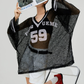 See-Through Mesh Pullover FER0253