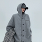 Hood Knit Cardigan YLS0711