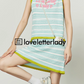 Blue Striped Summer Knit Vest / Skirt LLA0213