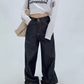 Vintage Straight Wide Pants YLS0972