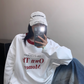 Bicolor Logo Long Sleeve Top YLS0801