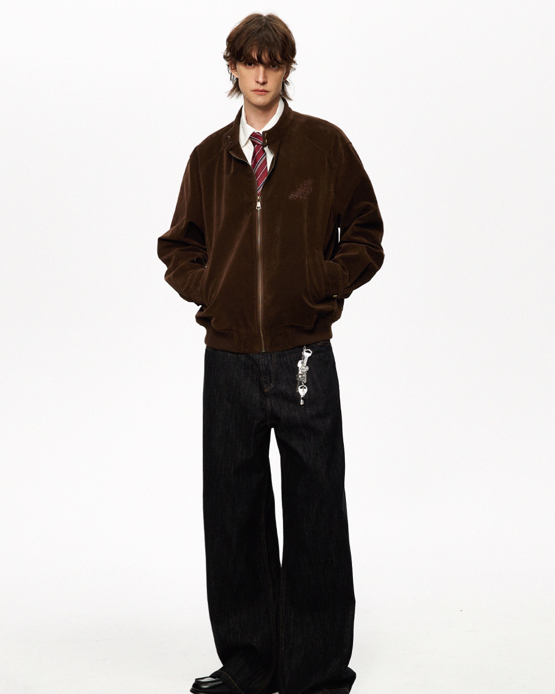 Retro Suede Simple Jacket NDC0011