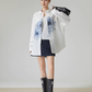 Flower Print Long-Sleeve Shirt FER0078