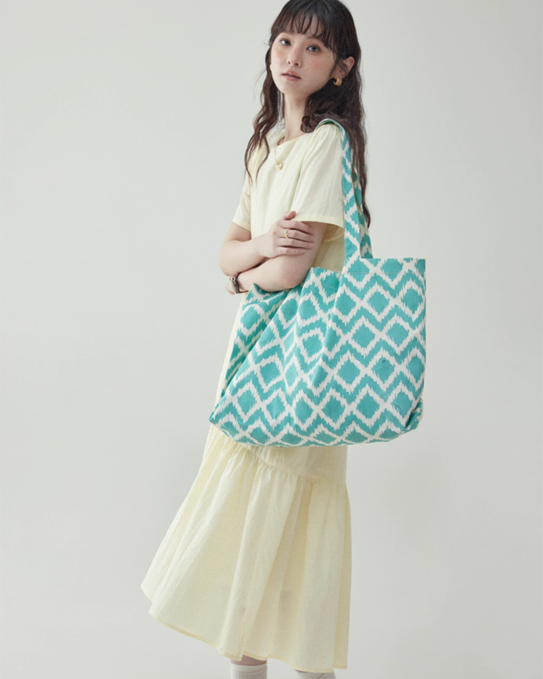 Round Neck Flare Long Dress AMU0030