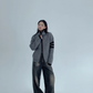 Stand Neck Double Zip Knit YLS0968