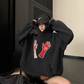 Graphic Oversized Sweatshirt Hoodie YLS1065