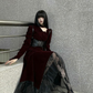 Retro Gothic Dress lgh0005