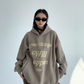 Logo Embroidered Sweatshirt Hoodie YLS0689