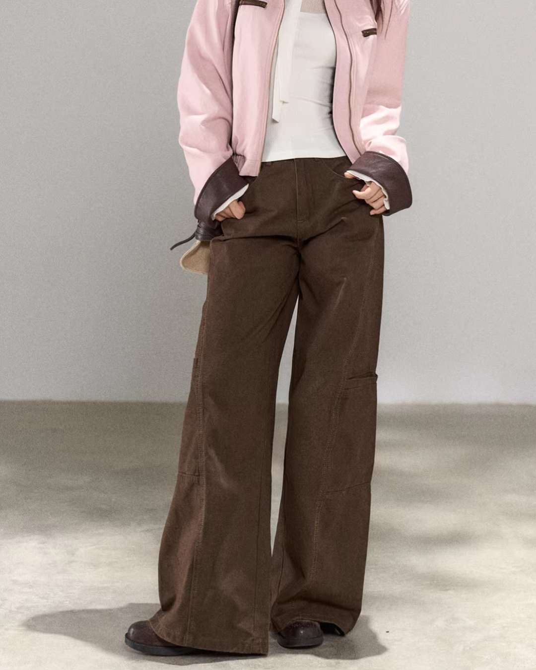 Big Pocket Wide Pants WDB0017