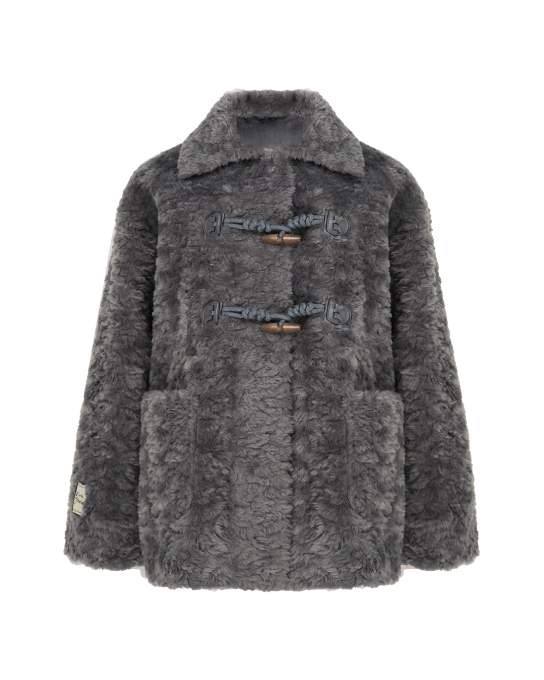 Toggle Fur Coat/Flare Pants ELS0014