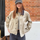 Denim Collar Work Jacket CYE0062