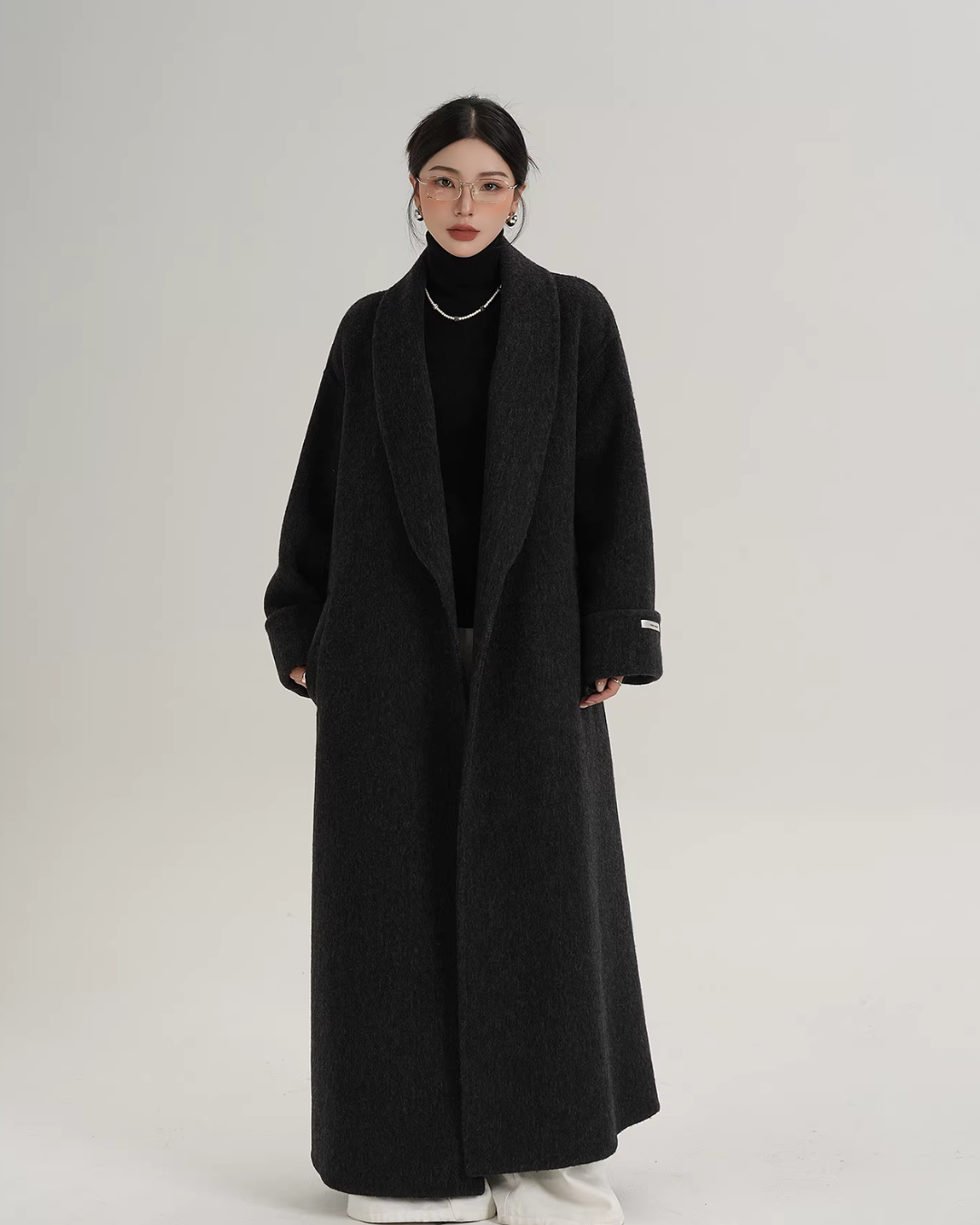 Elegant Long Wool Coat SRS0401