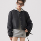 Round Neck Cropped Jacket WEO0019