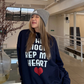 College Logo Sweat Top CYE0029