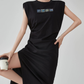 One-Point Logo Long Dress FER0307