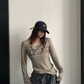 Slim Fit Round Neck Long Sleeve YLS1027