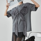 Race Ribbon Oversize T-shirt FER0152