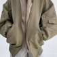 Layered Style Double Zip Hooded Jacket YLS0828