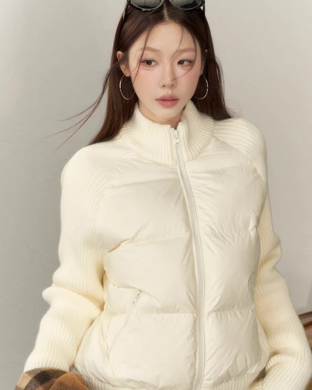 Down Knit Blouson WDB0006
