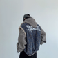 Vintage Denim Sherpa Vest YLS0998