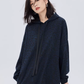 Leopard Print Hood Shoulder Dress SHN0014
