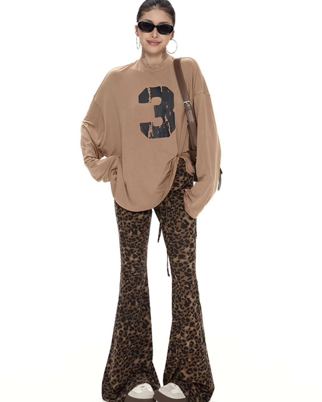 Leopard Flare Pants ZRS0088