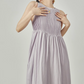 Purple Sleeveless Dress LLA0081