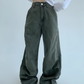Oversized Denim Cargo Pants YLS0936