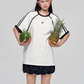 Sideline Race Short Sleeve T-Shirt / Race Tiered Mini Skirt ASG0041