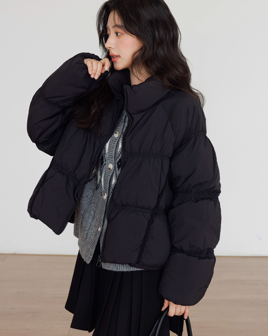 Stand Collar Down Jacket VAS0172