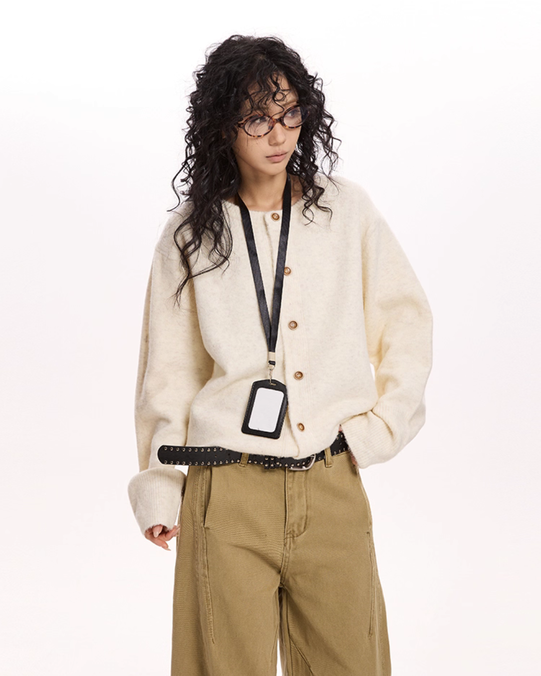 Round Neck Knit Cardigan VAT0007