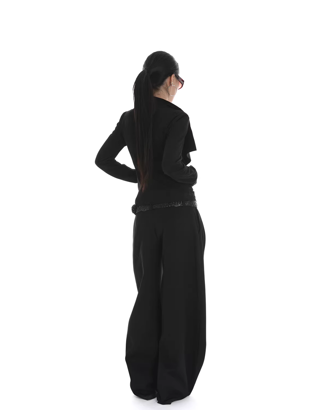 Suede Slim Short Jacket IMX0002