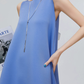 Back Ribbon Sleeveless Mini Dress FER0306