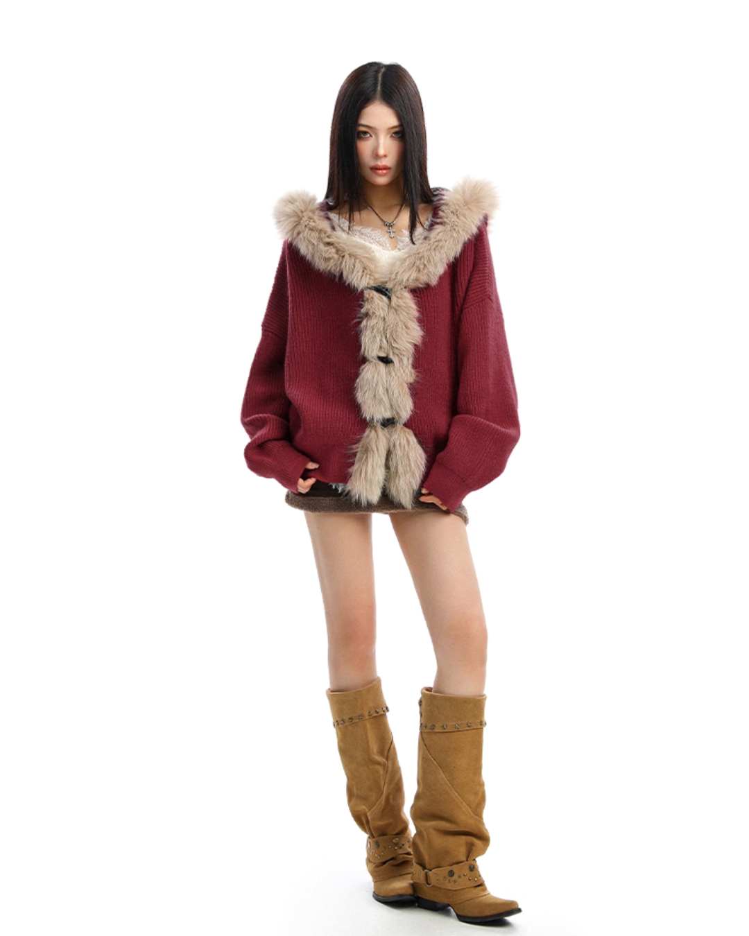 Fur Design Relax Knit BGS0030