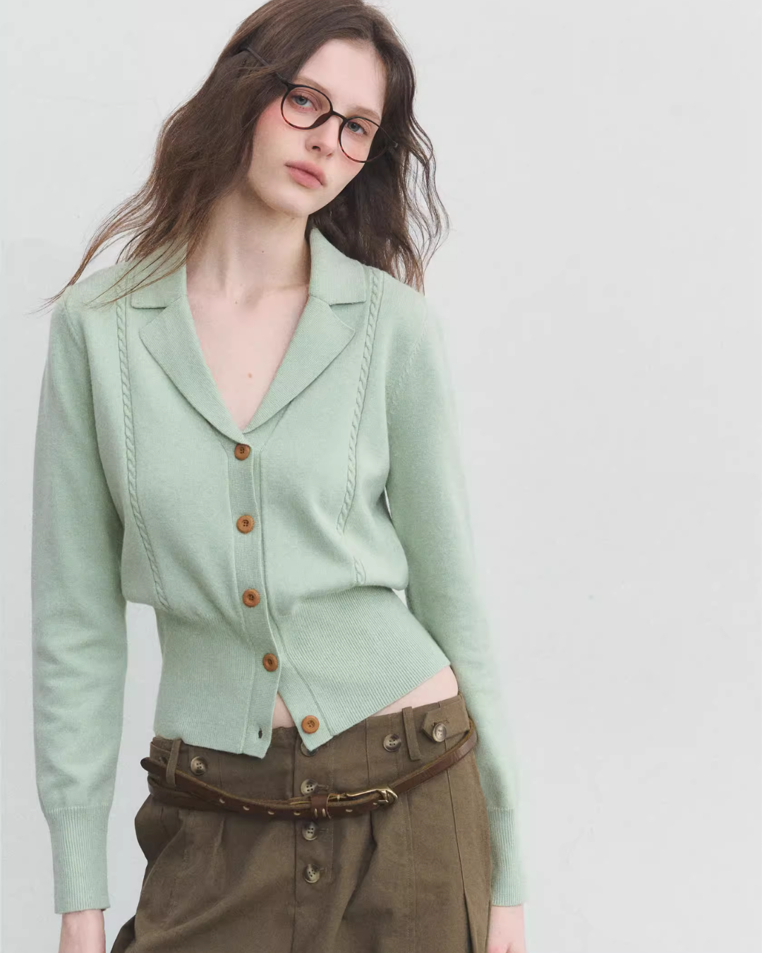 V-Neck Spring Knit Top SPY0037