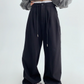 Waist Elastic Wide Pants YLS0452