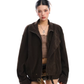 Suede Fleece Stand Collar Jacket BGS0045