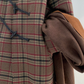 Stand Collar Paid Long Coat YLS0661