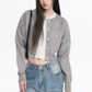 Soft Short Knit Cardigan KIP0007