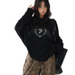 Star Print Loose T-Shirt  ACS0261