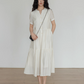 Natural Tiered Dress VAS0018