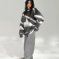 Mohair Jacquard Knit Sweater ACS0387